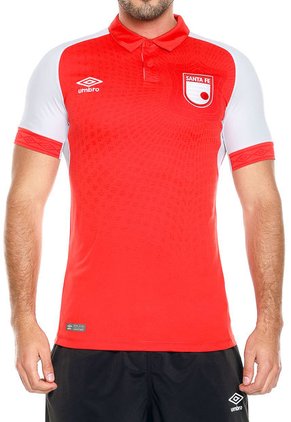 Polo Rojo-Blanco UMBRO Independiente Santa Fe