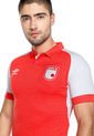 Polo Rojo-Blanco UMBRO Independiente Santa Fe de UMBRO