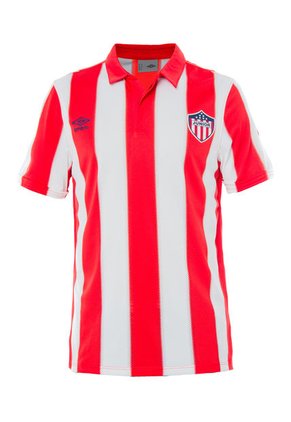 Camiseta Polo UMBRO Junior Home Jersey Rojo-Blanco