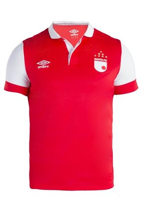 Camiseta UMBRO Santa Fe Oficial 2014 Rojo-Blanco