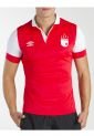 Camiseta UMBRO Santa Fe Oficial 2014 Rojo-Blanco de UMBRO