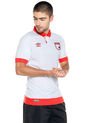 Camiseta Blanca-Rojo UMBRO Independiente Santa Fe de UMBRO