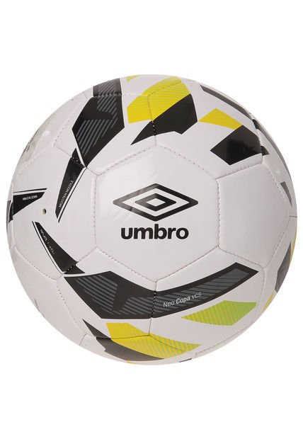 Balón De Futbol Blanco-Negro-Amarillo UMBRO Neo Copa