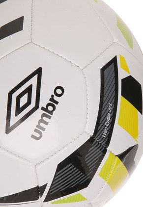 Balón De Futbol Blanco-Negro-Amarillo UMBRO Neo Copa