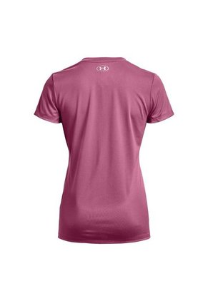 Camiseta Under Armour Tech Solid Lc Crest Mujer-Rosa
