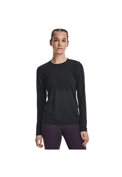 Camiseta Mujer UNDER ARMOUR UA SEAMLESS STRIDE L Negro Under Armour