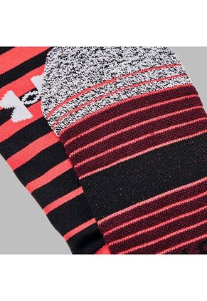 Medias Under Armour Unisex Magnetico Pocket 1Pk - Negro - Rojo - Fútbol | Uso Casual Y Entrenamiento