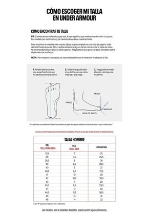 Tenis Hombre UNDER ARMOUR CH STARLIGHT Negro Under Armour