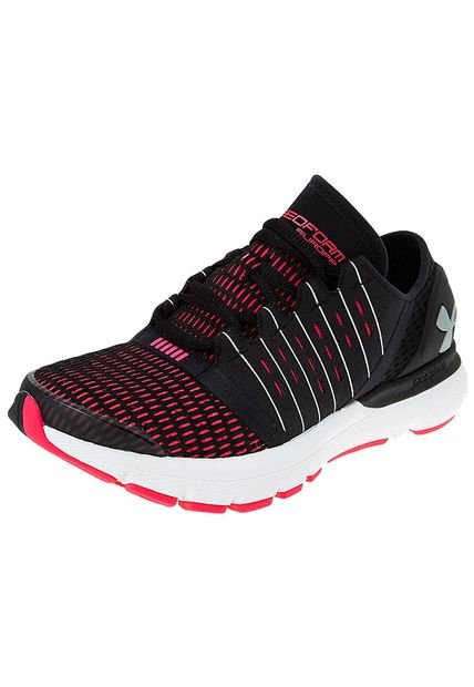Running Negro-Rosa Under Armour SpeedForm Europa