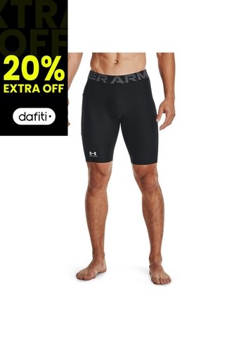 SHORT UNDER ARMOUR NEGRO HOMBRE UA HG ARMOUR LNG SHO 1361602-001-N11 Under Armour Under Armour