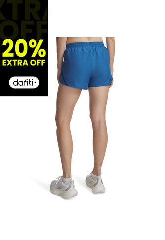 Short Mujer Under Armour Ua Fly By 3 Shorts Azul Under Armour Under Armour