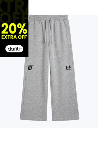 Pantalón Mujer Under Armour Rival TINI X UA Fut Gris Under Armour Under Armour