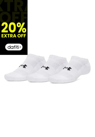 Medias Hombre Under Armour Performance Cotton 3P Blanco Under Armour Under Armour