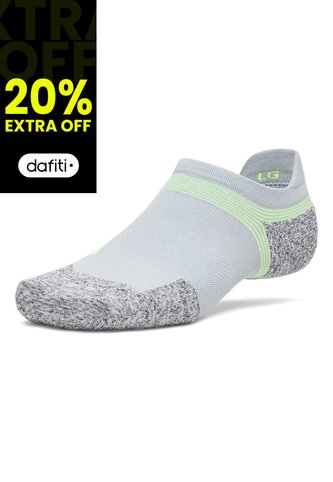 Medias Hombre Under Armour Vlct Run Cush 3Pk Ns Gris Under Armour Under Armour