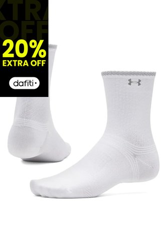 Medias Hombre Under Armour Velociti Lite 1P Crw Blanco Under Armour Under Armour