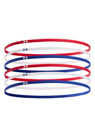 Bandas Mujer Under Armour W Mini Elastic 6Pk Rojo Under Armour Under Armour