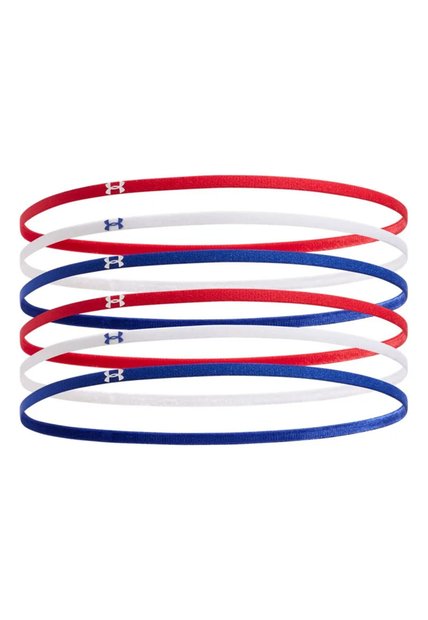 Bandas Mujer Under Armour W Mini Elastic 6Pk Rojo Under Armour