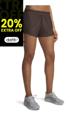 Short Mujer Under Armour Tech Play Up Shorts Negro Under Armour Under Armour