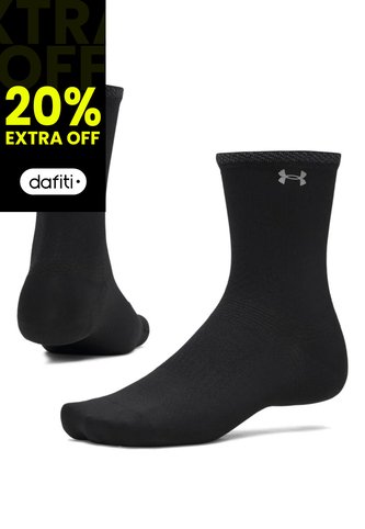 Medias Hombre Under Armour Velociti Lite 1P Crw Negro Under Armour Under Armour