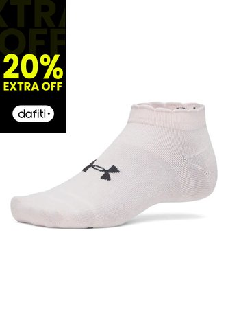 Medias Hombre Under Armour Unisex Essntl 6P Low Rosado Under Armour Under Armour