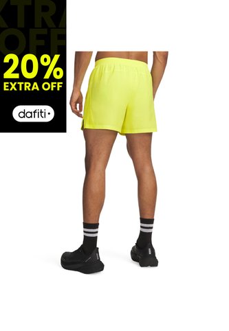 Short Hombre Under Armour Ua Launch 5 Shorts Amarillo Under Armour Under Armour