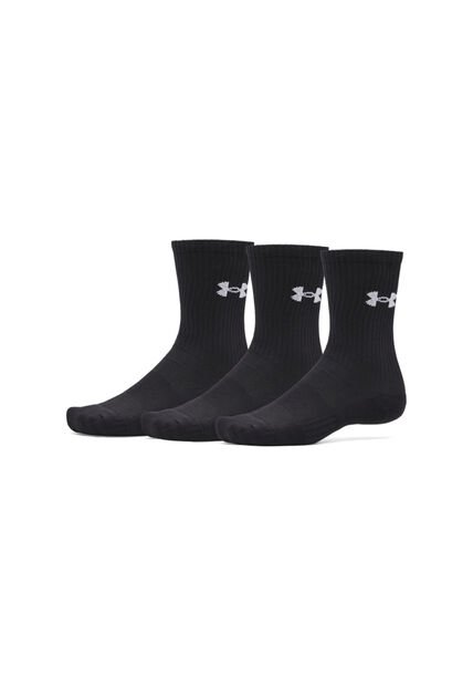 Medias Hombre UNDER ARMOUR PRFRMNC COTTN 3P CRW Negro Under Armour