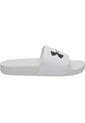 Sandalia Hombre UNDER ARMOUR AU ARMR SLIDE Blanco Under Armour de Under Armour