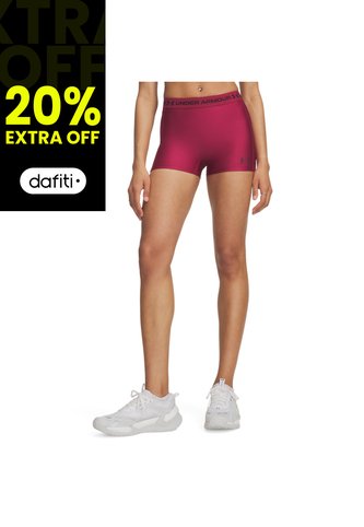 Short Mujer Under Armour Heatgear Shorty Rojo Under Armour Under Armour