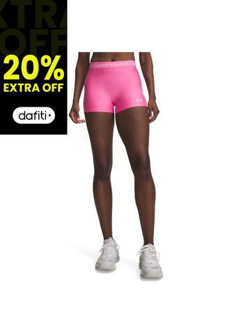 Short Mujer Under Armour Heatgear Shorty Rosado Under Armour Under Armour