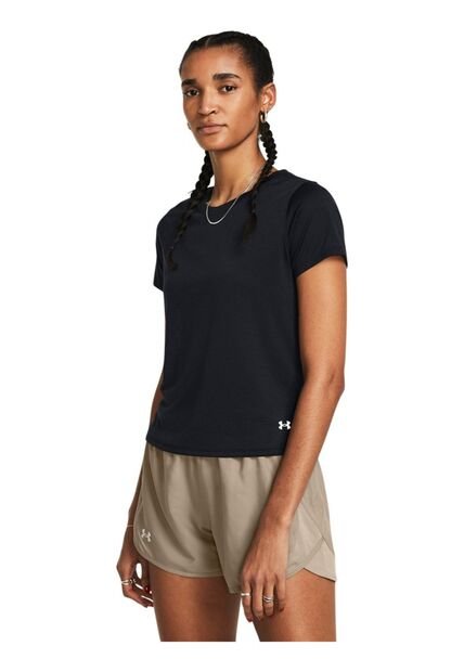 Camiseta Mujer UNDER ARMOUR LAUNCH SHORTSLEEVE Negro Under Armour