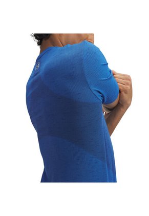 Camiseta Hombre Under Armour VANISH SEAMLESS SS Azul Under Armour