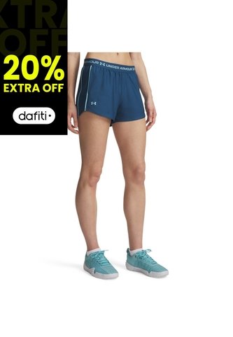 Short Mujer Under Armour TECH PLAY UP SHORTS Azul Under Armour Under Armour
