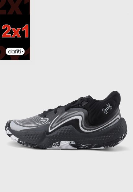 Tenis UNDER ARMOUR Ua Spawn 6 Mid Negro