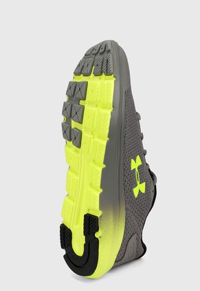 Tenis Running Gris-Verde UNDER ARMOUR Surge 2