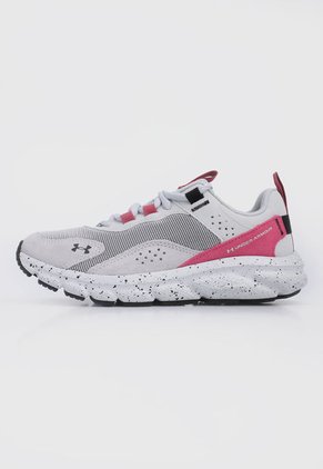 Tenis Running Blanco-Rosa-Gris UNDER ARMOUR Charged Verssert SPKLE