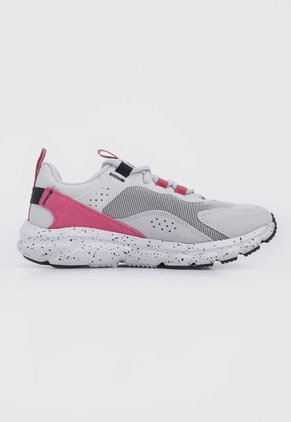 Tenis Running Blanco-Rosa-Gris UNDER ARMOUR Charged Verssert SPKLE
