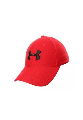 Gorra Rojo-Negro Under Armour Microthread Mesh