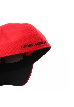 Gorra Rojo-Negro Under Armour Microthread Mesh