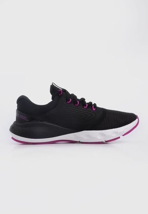 Tenis Running Negro-Blanco-Violeta UNDER ARMOUR Charged Vantage 2 ICE