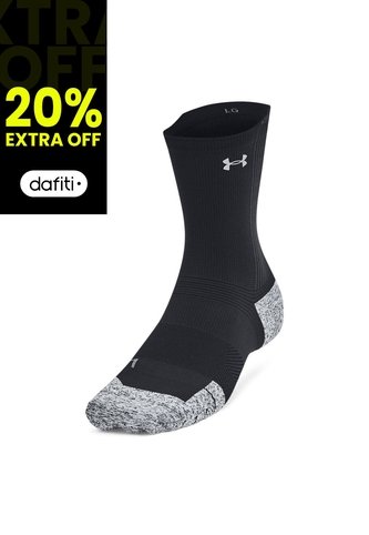 Medias Unisex Under Armour AD RUN CUSHN 3P CREW Negro Under Armour Under Armour