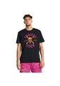 Camiseta Hombre UNDER ARMOUR PJT RCK TC GRPHC HWT Negro Under Armour de Under Armour