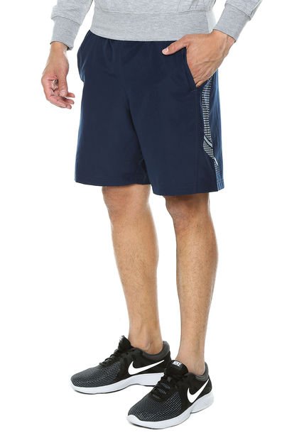 Pantaloneta Azul UNDER ARMOUR Woven Graphic