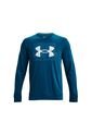 Buzo Azul-Blanco Under Armour Rival Terry de Under Armour