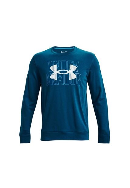 Buzo Azul-Blanco Under Armour Rival Terry