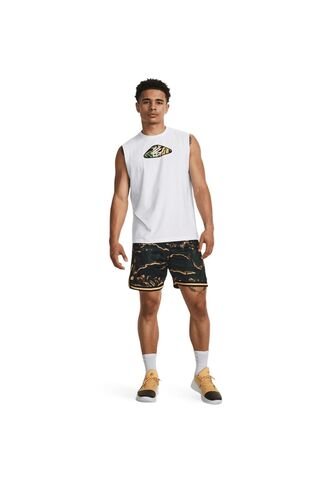 Camiseta Hombre UNDER ARMOUR CURRY SLVS TEE Blanco Under Armour Under Armour