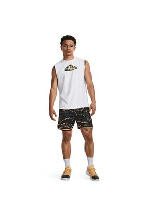 Camiseta Hombre UNDER ARMOUR CURRY SLVS TEE Blanco Under Armour