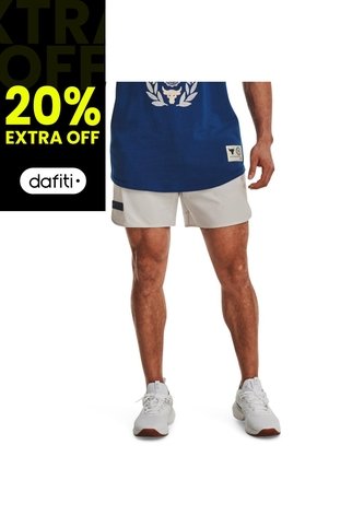 Short Gris Hombre PJT ROCK UNSTOPPABLE 1377812-289-Y81 Under Armour Under Armour