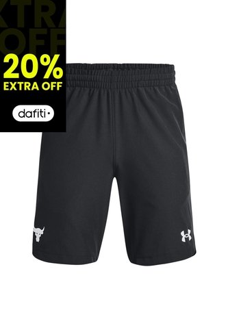 Short PJT ROCK B S WOVEN S Negro Niño 1370269-002-N11 Under Armour Under Armour