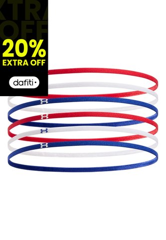 Bandas Mujer Under Armour W Mini Elastic 6Pk Rojo Under Armour Under Armour