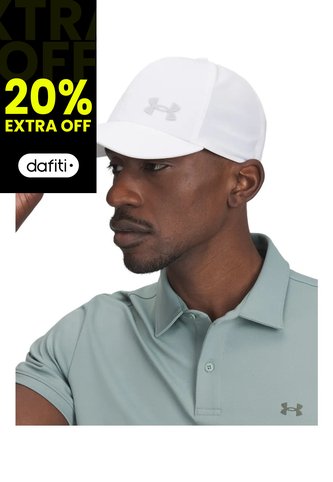 Gorra Hombre Under Armour Drive Low Storm Str Blanco Under Armour Under Armour